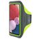 Mobiparts Comfort Fit Brassard Téléphone Samsung Galaxy A13 4G Brassard Coque de Sport en Neoprène - Neon Green