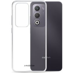 Mobilize Gelly Case Coque Transparente OPPO A5m Coque arrière en TPU Souple - Transparent