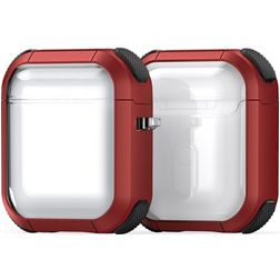 Mobigear Shockproof Coque Apple AirPods 1 Coque Rigide - Rouge