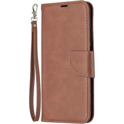 Mobigear Excellent Housse POCO M3 Pro Etui Porte-Monnaie - Marron