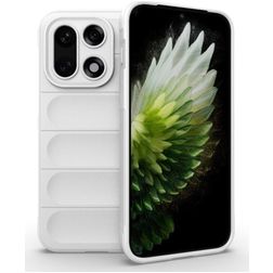 Mobigear Bumpy Coque OnePlus 15 Coque arrière en TPU Souple - Blanc