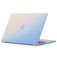 Mobigear Rainbow Matte MacBook Air 15 Pouces (2023-2026) Coque - Bleu - Model A2941 / A3114 / A3241 / A3448
