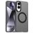 Mobigear Shockproof Coque Samsung Galaxy S25 Edge MagSafe Coque arrière Rigide - Noir