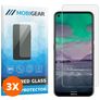 Mobigear Nokia 3.4 Verre trempé Protection d'écran - Compatible Coque (Lot de 3)