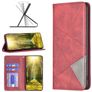 Mobigear Rhombus Slim Housse Motorola Moto G71 5G Etui - Rouge