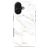 MIO iPhone 17 MagSafe Plastique rigide Coque arrière - White Marble