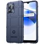 Mobigear Rugged Shield Coque Realme C35 Coque arrière en TPU Souple Anti-Chocs - Bleu