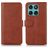 Mobigear Wallet Housse Motorola Edge 60 Fusion Etui Porte-Monnaie - Marron