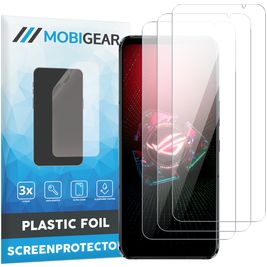 Mobigear ASUS ROG Phone 5s Protection d'écran Film - Compatible Coque (Lot de 3)