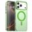 Mobigear Shockproof Coque iPhone 17 Pro MagSafe Coque arrière Rigide - Vert