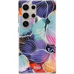 MIO Coque Samsung Galaxy S24 Ultra MagSafe Coque arrière Rigide - Flowers