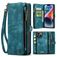 Caseme 008 Housse iPhone 14 Etui avec Coque Détachable Porte-Monnaie - Bleu