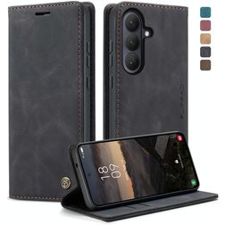 CaseMe 013 Samsung Galaxy S26 Étui Portefeuille - Noir