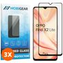 Mobigear Premium OPPO Find X2 Lite Verre trempé Protection d'écran - Compatible Coque - Noir (Lot de 3)