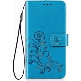Mobigear Clover Housse Samsung Galaxy Note 10 Lite Etui Porte-Monnaie - Bleu