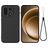 Mobigear Rubber Touch Coque OnePlus 15 Coque arrière en Silicone - Noir