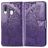 Mobigear Butterfly Housse Samsung Galaxy A40 Etui Porte-Monnaie - Violet