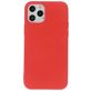 Mobiparts Coque iPhone 12 Coque arrière en Silicone - Scarlet Red