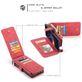 Caseme 007 Housse Samsung Galaxy Note 9 Etui avec Coque Détachable Porte-Monnaie - Rouge
