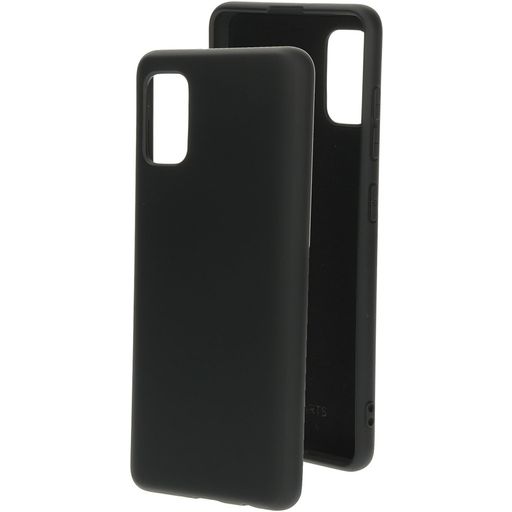 Mobiparts Coque Samsung Galaxy A41 Coque arrière en Silicone - Noir