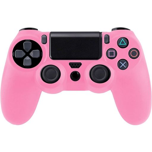 Mobigear Classic Coque Playstation 4 controller Thin Coque en Silicone Souple - Rose
