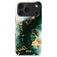 MIO Coque iPhone 17 Pro MagSafe Coque arrière Rigide - Green Marble