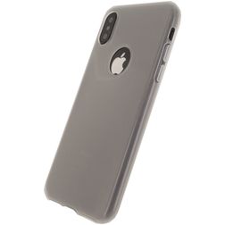 Mobilize Gelly Coque iPhone XS Coque arrière en TPU Souple - Blanc