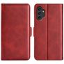 Mobigear Slim Magnet Housse Samsung Galaxy M52 Etui Porte-Monnaie - Rouge