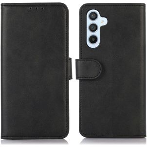 Mobigear Wallet Housse Samsung Galaxy S24 FE Etui Porte-Monnaie - Noir