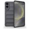 Mobigear Bumpy Coque Samsung Galaxy S25 Edge Coque arrière en TPU Souple - Gris