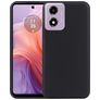 Mobigear Basics Coque Motorola Moto E14 Coque arrière en TPU Souple - Noir