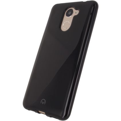 Mobilize Gelly Coque Huawei Y7 (2017) Coque arrière en TPU Souple - Noir