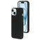 Mobiparts iPhone 15 Silicone Coque arrière - Noir