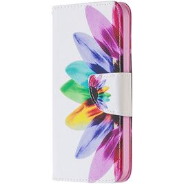 Mobigear Design Housse iPhone 12 Etui Porte-Monnaie - Tournesol