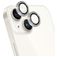 Mobiparts iPhone 14 Verre trempé Protection objectif caméra - Compatible coque - Argent