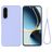Mobigear Rubber Touch Coque Samsung Galaxy A37 Coque arrière en Silicone - Violet