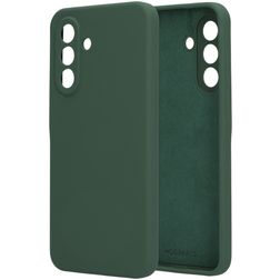 Mobiparts Samsung Galaxy A36 Silicone Coque arrière - Forest Green