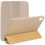 Mobigear Tri-Fold Gel Coque iPad Mini 7 (2024) Etui en TPU,Similicuir - Or
