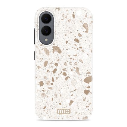 MIO Samsung Galaxy S25 Edge MagSafe Plastique rigide Coque arrière - Soft Terrazzo