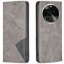 Mobigear Rhombus Slim Housse OPPO Find X6 Pro Etui - Gris
