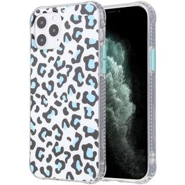 Mobigear Leopard Coque iPhone 12 Pro Max Coque arrière en TPU Souple - Blanc