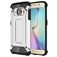 Mobigear Outdoor Coque Samsung Galaxy S6 Edge Coque arrière Rigide Anti-Chocs - Argent