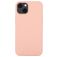 Mobigear Rubber Touch Coque iPhone 14 Pro Coque arrière en Silicone - Sand Pink