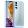 Mobigear Crystal Coque Samsung Galaxy M15 Coque arrière Rigide - Bleu
