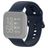 Mobigear Sport Buckle Bracelet Silicone Fitbit Versa 2 Fermeture boucle ardillon - Dark Blue