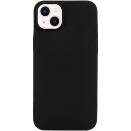 Mobigear Colors Coque iPhone 14 Plus Coque arrière en TPU Souple - Noir