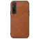 Mobigear Excellent Coque Sony Xperia 1 V Coque arrière Rigide - Marron