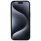 Mobiparts Coque iPhone 15 Pro Max MagSafe Coque arrière en Silicone - Noir