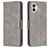 Mobigear Excellent Housse Nothing Phone (1) Etui Porte-Monnaie - Gris
