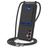 Mobigear Lanyard Card Samsung Galaxy A16 Coque avec cordon en Silicone et Porte-Cartes - Noir